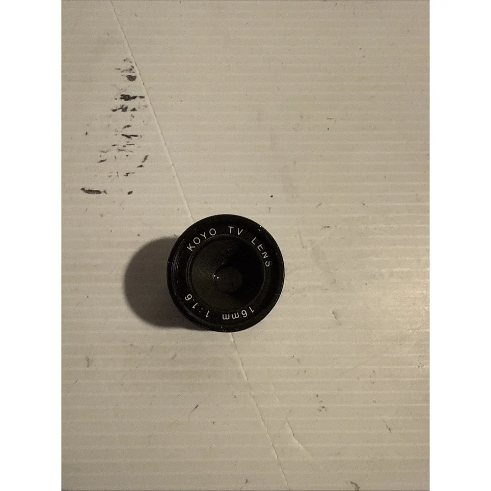 Koyo TV Lens 16 mm 1:1.6 Good Condition‎